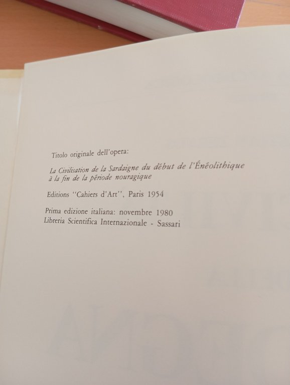 La civiltà della Sardegna, Christian Zervos, Libreria Scientifica int.le, 1980 | Immagine Gallery 9