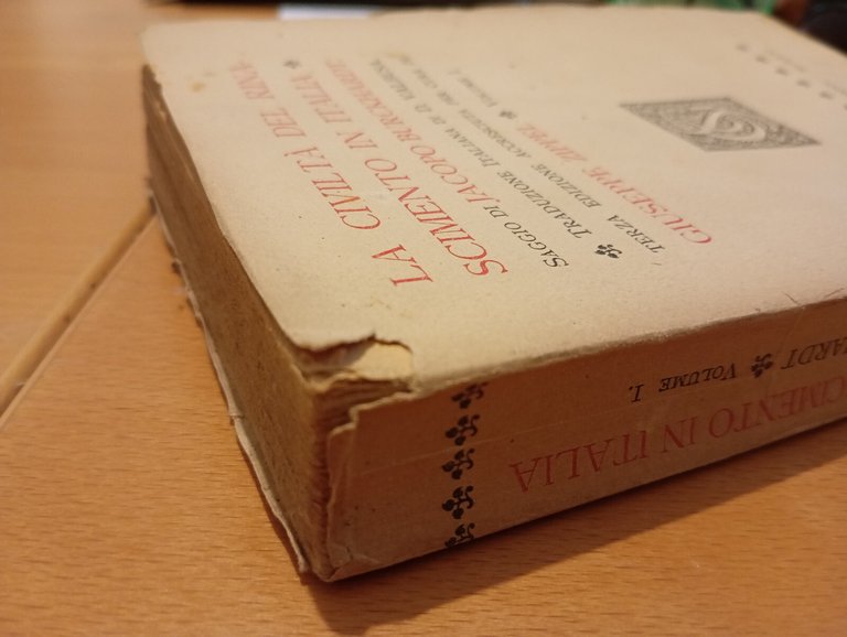 La cività del Rinascimento in Italia, 2 volumi, J. Burckhardt, …
