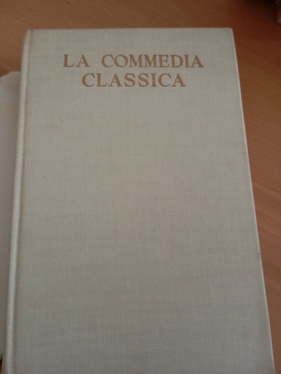 La commedia classica, Sansoni, 1955