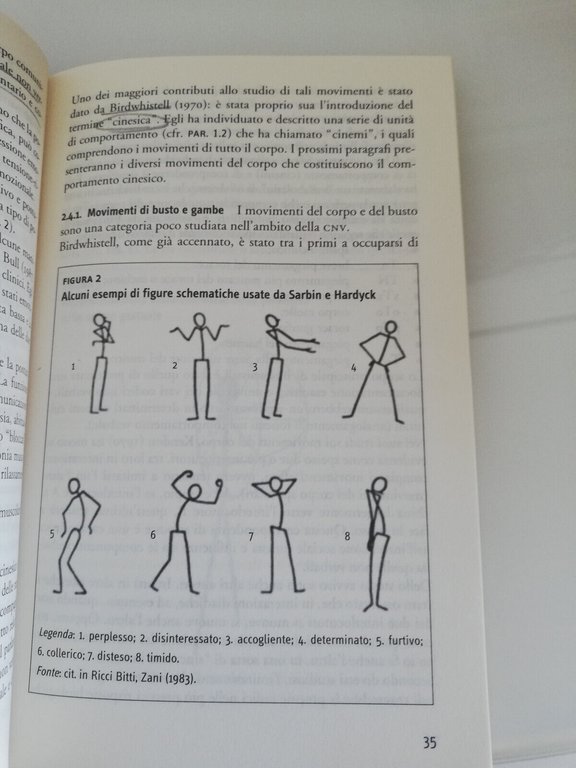 La comunicazione non verbale, Marino Bonaiuto, Fridanna Maricchiolo 2004 Carocci