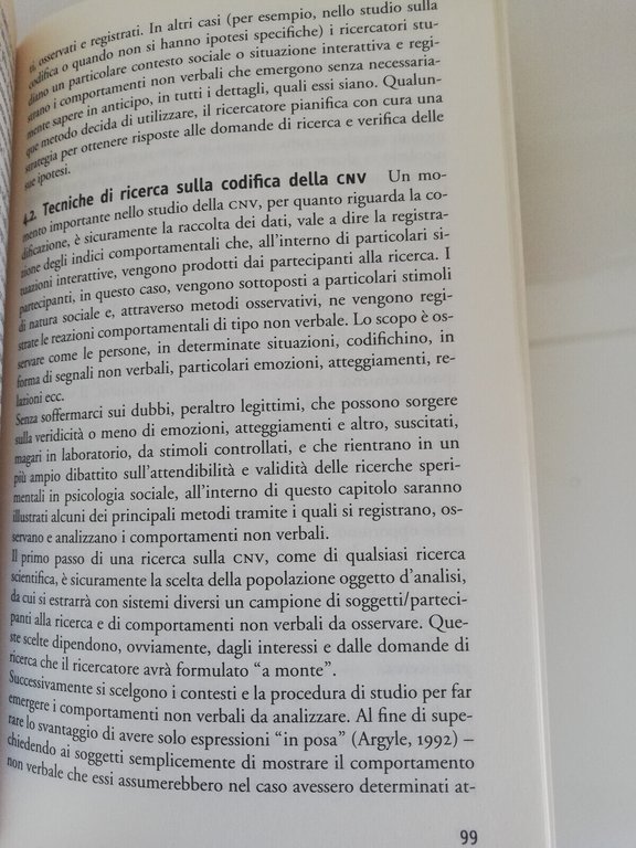 La comunicazione non verbale, Marino Bonaiuto, Fridanna Maricchiolo 2004 Carocci