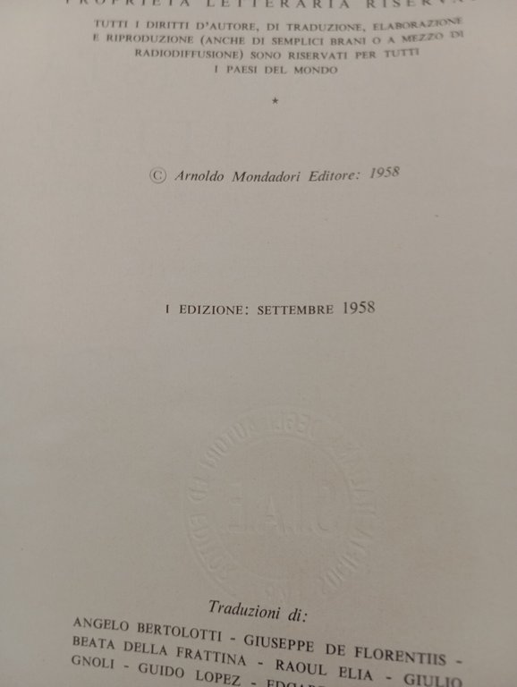 La conquista delle stelle, Marc Joffe, Mondadori, 1958 | Immagine Gallery 23