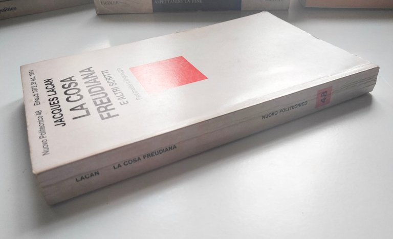 La cosa freudiana e altri scritti, Jacques Lacan, Einaudi, 1972