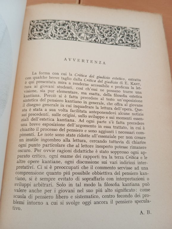 La critica del giudizio estetico, Kant, a cura di Antonio … | Immagine Gallery 22