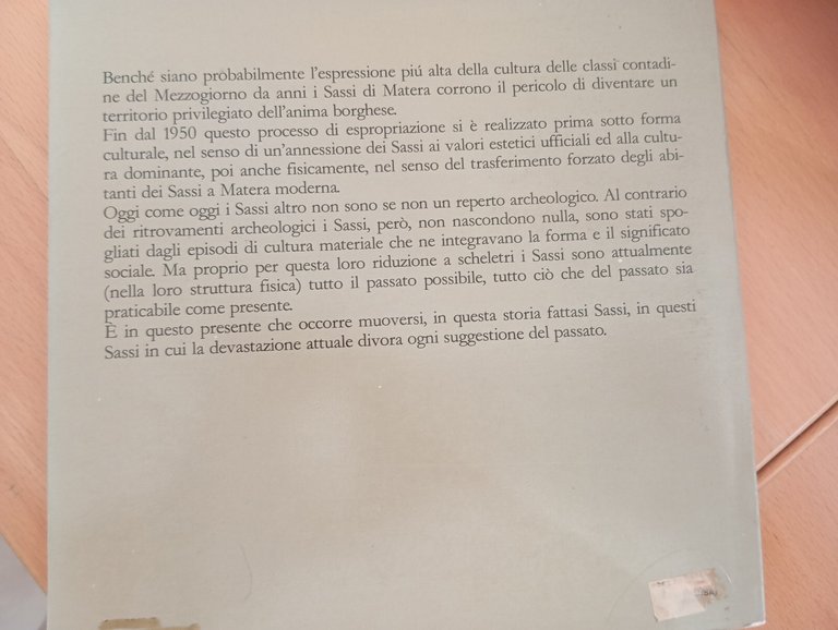 La cultura e gli oggetti. Sassi di Matera, Musacchio Viggiano, … | Immagine Gallery 5