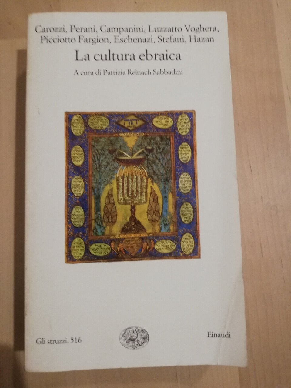 La cultura ebraica, Patrizia Reinach Sabbadini (a cura), 2000, Einaudi