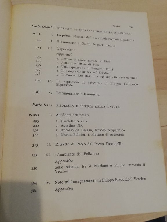 La cultura filosofica del Rinascimento italiano, Eugenio Garin, Sansoni, 1979