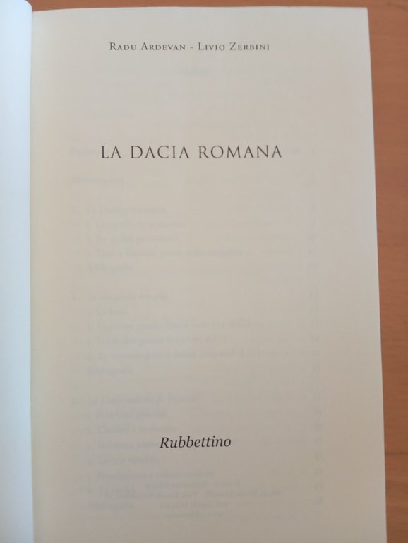 La Dacia romana, Ardevan - Zerbini, Rubbettino, 2007 | Immagine Gallery 5