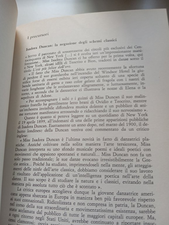La danza moderna. Da Isadora Duncan a Maurice Bejart, L. …