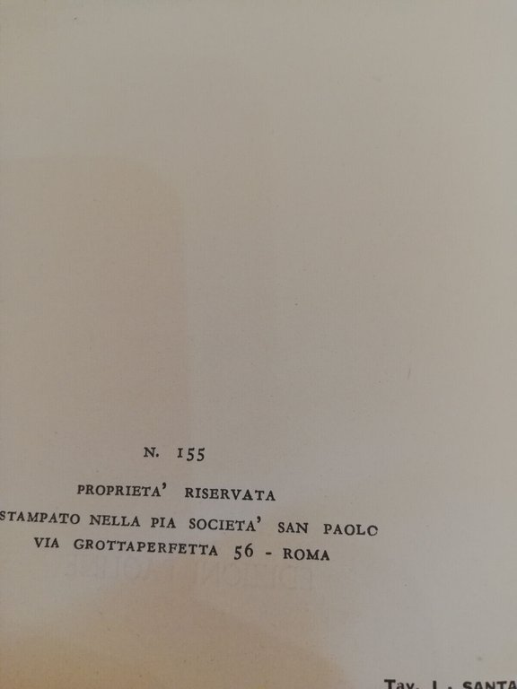 La danza sacra, Renato Torniai, Edizioni Paoline, 1951