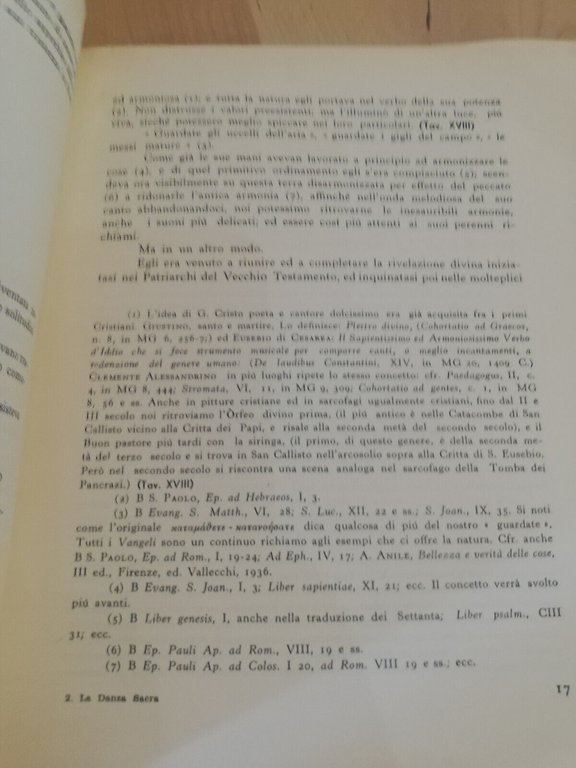 La danza sacra, Renato Torniai, Edizioni Paoline, 1951