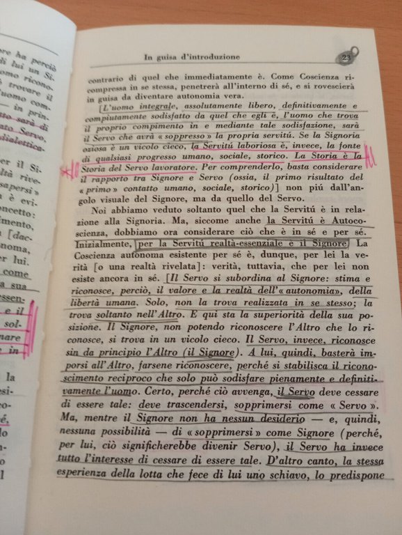 La dialettica e l'idea della morte in Hegel, Alexandre Kojeve, …