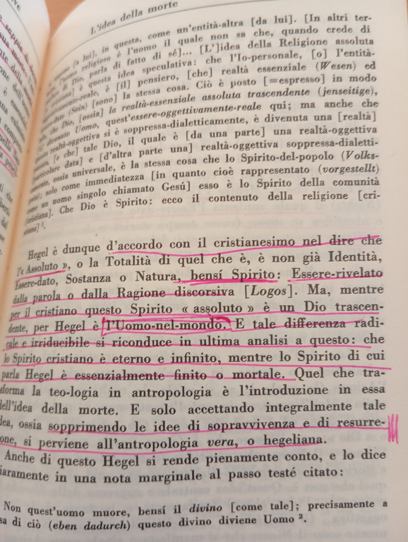 La dialettica e l'idea della morte in Hegel, Alexandre Kojeve, …