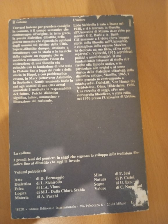 La dialettica, Livio Sichirollo, ISEDI, 1977 | Immagine Gallery 9