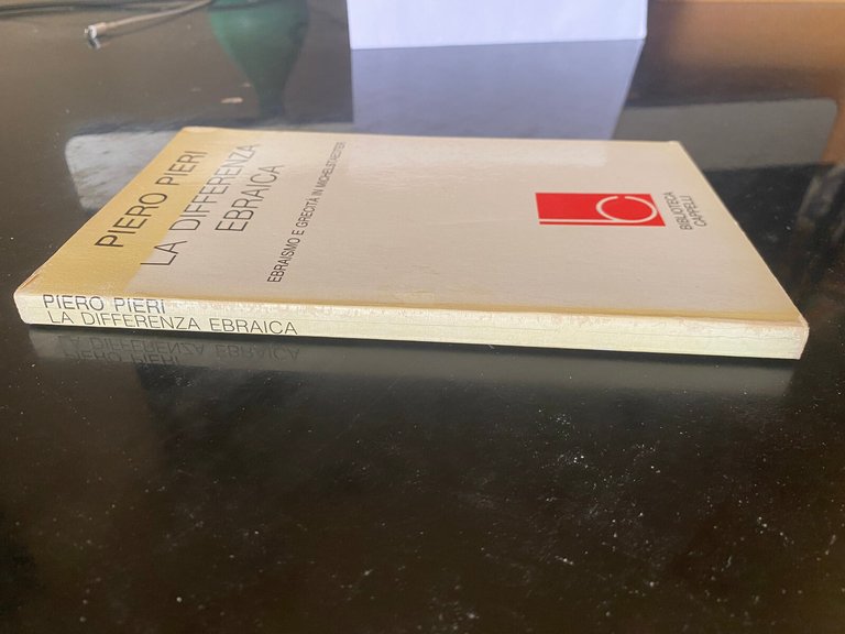 La differenza ebraica, Piero Pieri, Cappelli, 1984 | Immagine Gallery 5