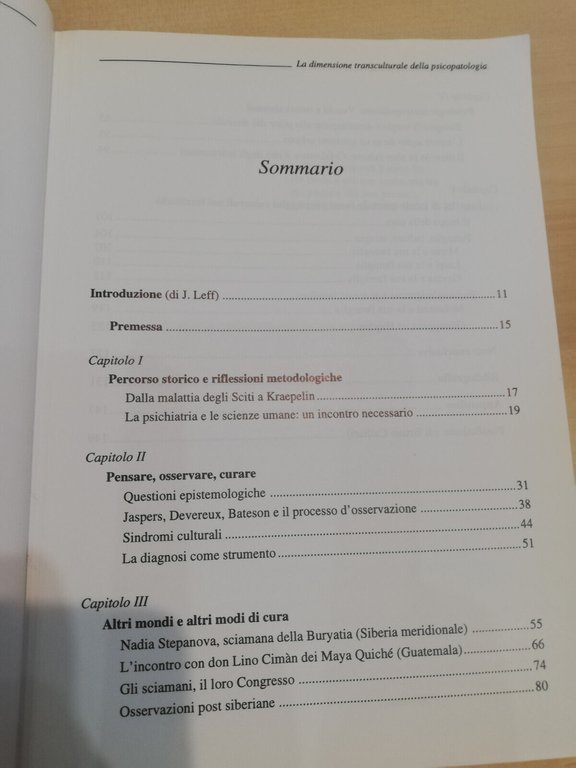 La dimensione transculturale della psicopatologia, Alfredo Ancora, EUR, 1997