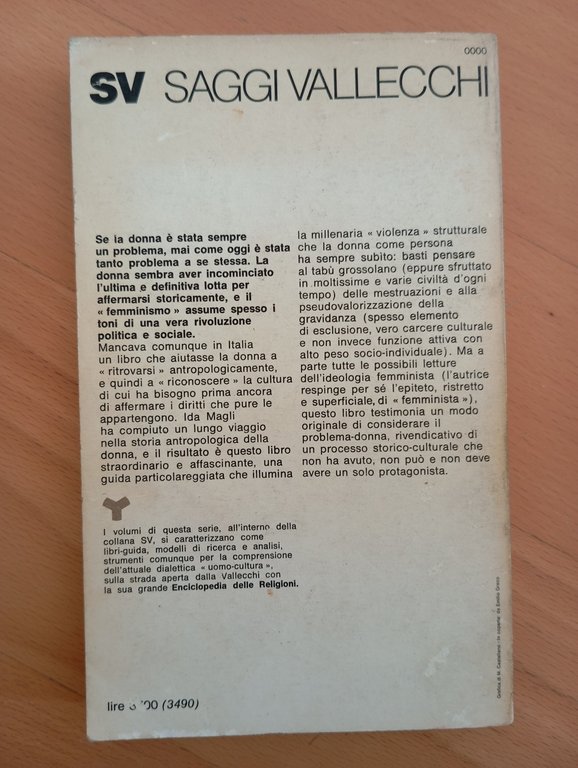 La donna un problema aperto, Ida Magli, Vallecchi, 1974 | Immagine Gallery 7