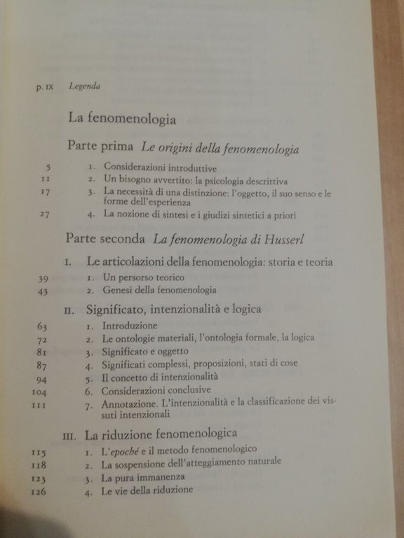 La fenomenologia, V. Costa - E. Franzini - P. Spinicci, …