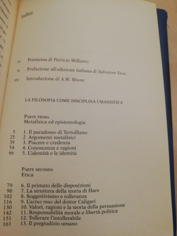 La filosofia come disciplina umanistica, Bernard Williams, 2013, Feltrinelli