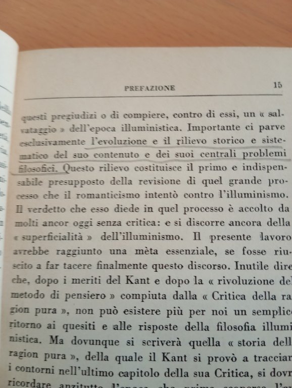 La filosofia dell'illuminismo, Ernst Cassirer, La Nuova Italia, 1974