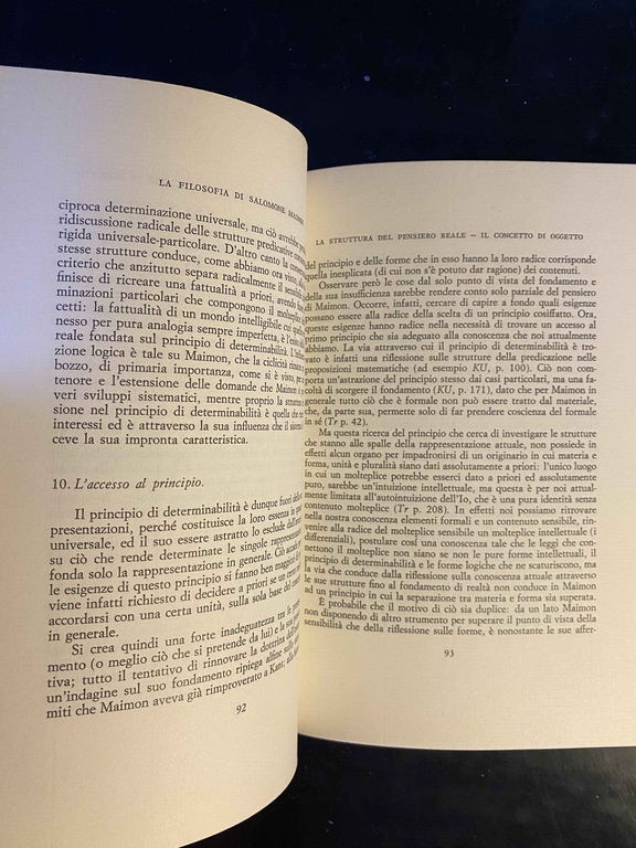 La filosofia di Salomone Maimon, Francesco Moiso, Mursia, FUORI CATALOGO