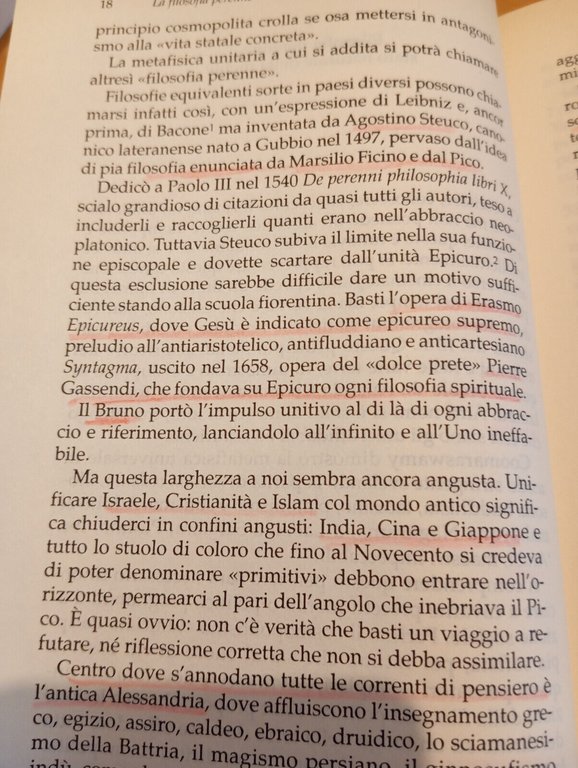 La filosofia perenne, Elemire Zolla, Mondadori, 1999