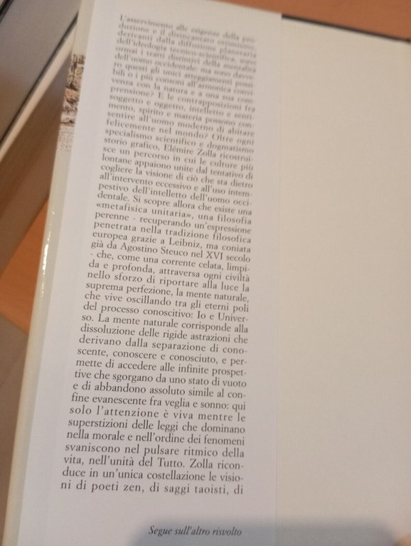 La filosofia perenne, Elemire Zolla, Mondadori, 1999