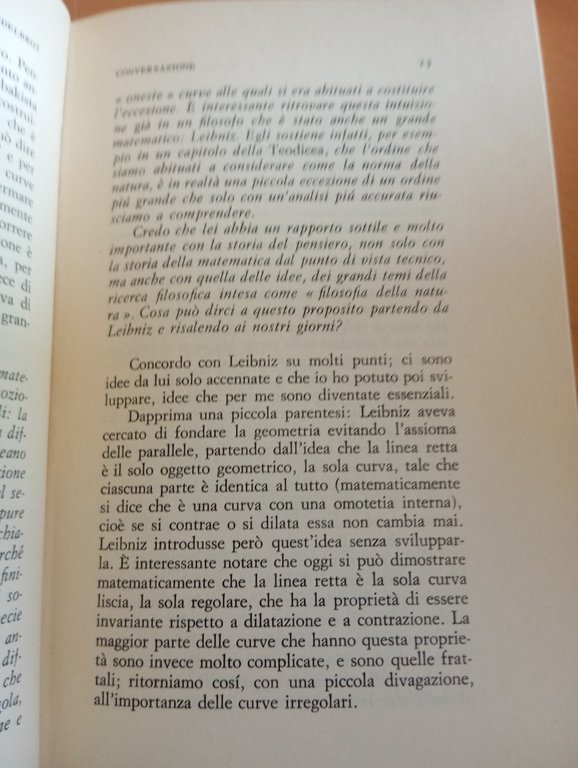 La geometria della natura. Teoria dei Frattali , Benoit Mandelbrot, …