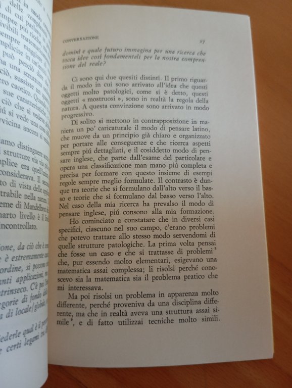La geometria della natura. Teoria dei Frattali , Benoit Mandelbrot, …