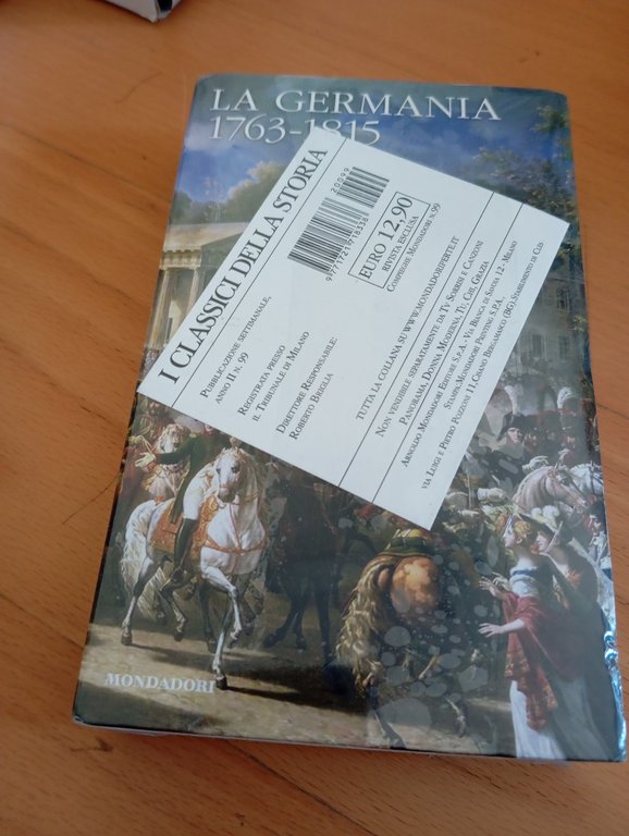 La Germania 1763-1815, Moller, I classici della storia Mondadori, 2012 | Immagine Gallery 5