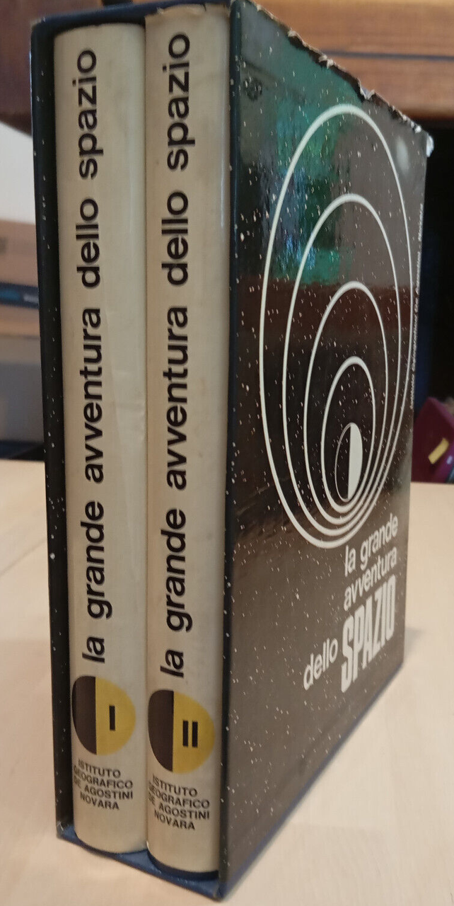 La grande avventura dello spazio, 2 volumi, De Agostini, 1967