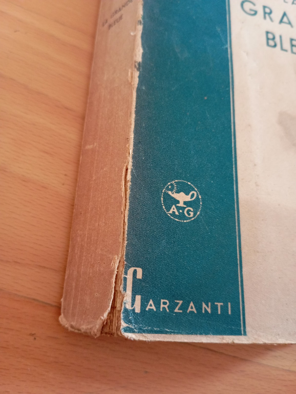 La grande bleue, Americo. Bertuccioli, Garzanti, 1941, in francese