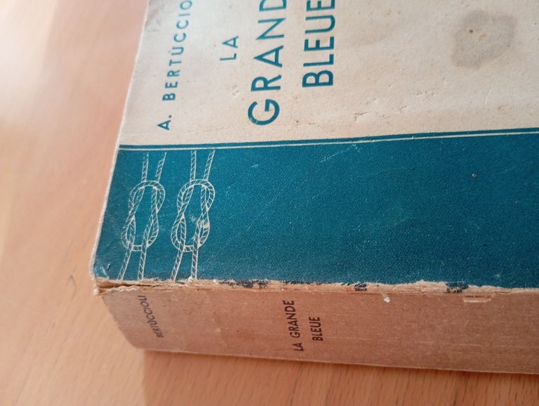 La grande bleue, Americo. Bertuccioli, Garzanti, 1941, in francese