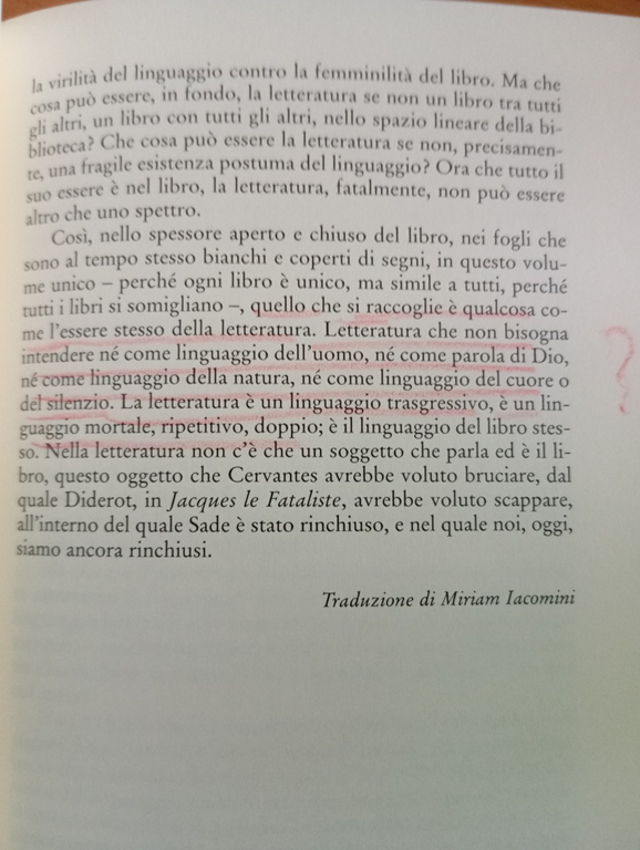 La grande straniera. A proposito di letteratura, Michel Foucault, 2015 | Immagine Gallery 11