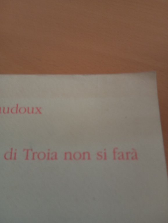 La guerra di Troia non si farà, Jean Giraudoux, 1995 | Immagine Gallery 11