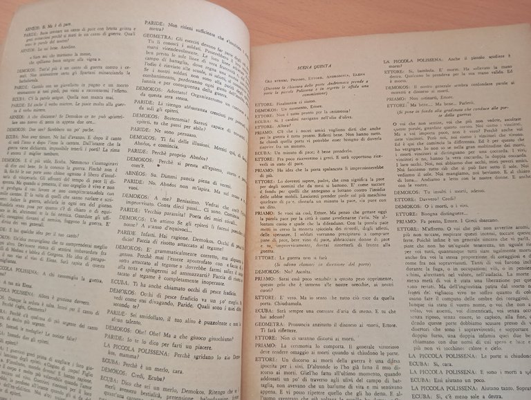 La guerra di Troia non si farà, Jean Giraudoux, De …