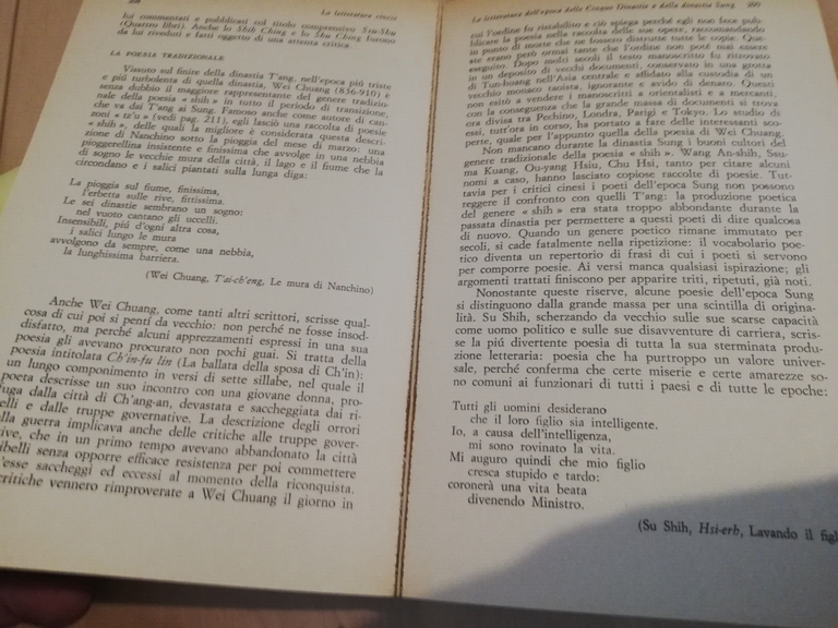 La letteratura cinese, Giuliano Bertuccioli, 1968, Sansoni Accademia