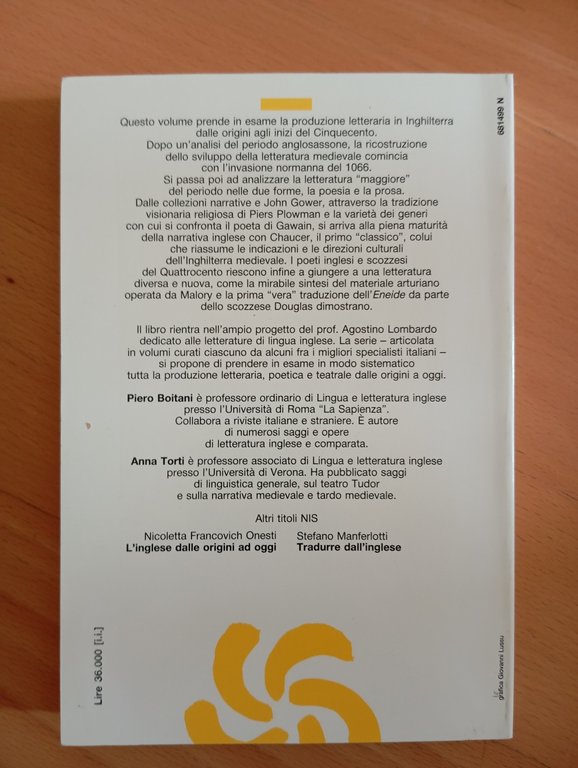 La letteratura del Medioevo inglese, Piero Boitani, La Nuova Italia, … | Immagine Gallery 4