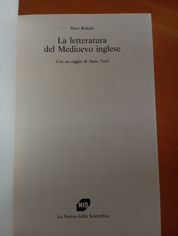 La letteratura del Medioevo inglese, Piero Boitani, La Nuova Italia, … | Immagine Gallery 5