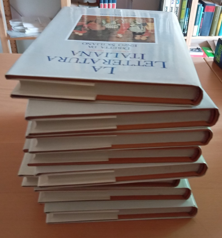 La letteratura Italiana, 8 volumi, Enzo Siciliano, Curcio