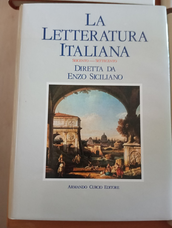 La letteratura Italiana, 8 volumi, Enzo Siciliano, Curcio