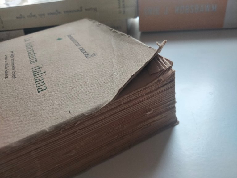 La letteratura italiana, Benedetto Croce, Laterza, 1950