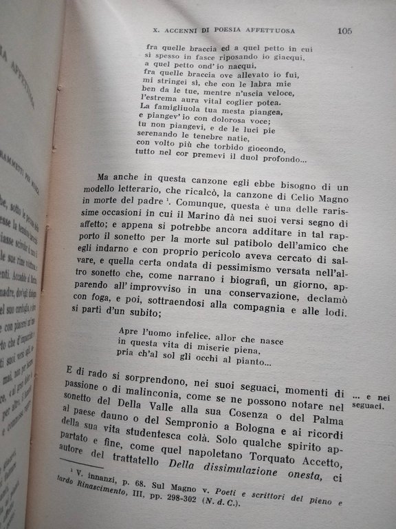 La letteratura italiana, Benedetto Croce, Laterza, 1950