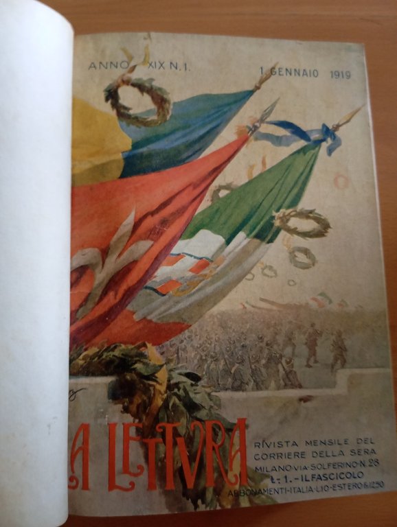 La lettura, rivista mensile Corriere, annata completa 12 numeri rilegati, … | Immagine Gallery 7