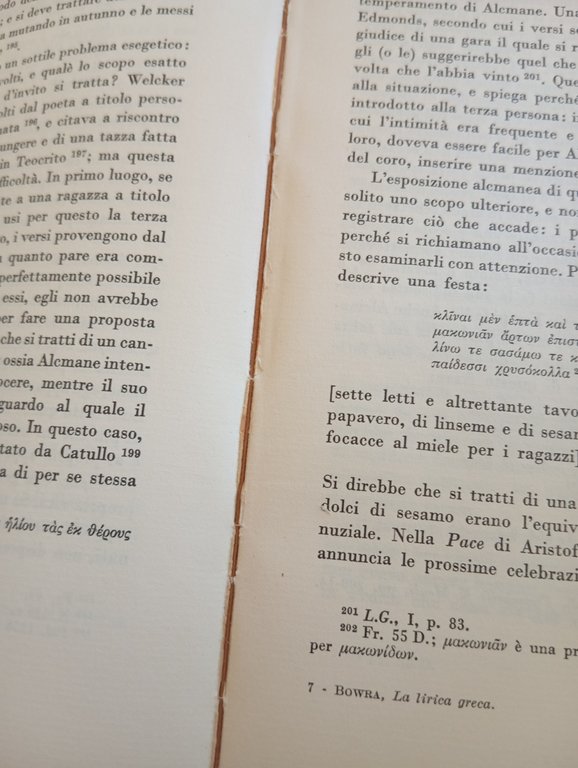 La lirica greca da Alcmane e Simonide, C. M. Bowra, … | Immagine Gallery 12