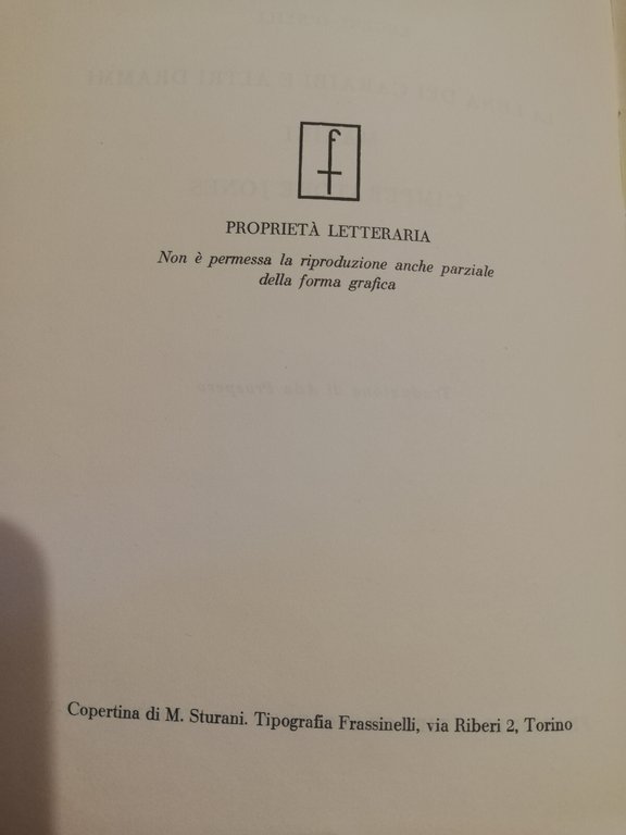 La luna dei caraibi, Eugene O'Neill, 1952, Frassinelli | Immagine Gallery 12