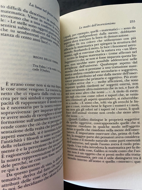 La luna nel pozzo cosmico, John D. Barrow, Adelphi, 1994