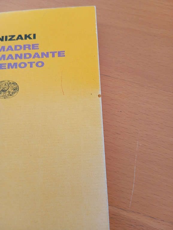 La madre del comandante Shigemoto, Tanizaki, Einaudi, 2013, sottolineato