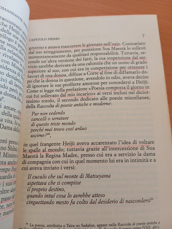 La madre del comandante Shigemoto, Tanizaki, Einaudi, 2013, sottolineato