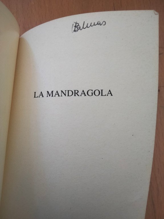 La mandragola, Niccolò Machiavelli, Hoepli, 1994 | Immagine Gallery 4